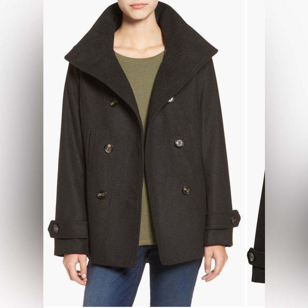 Thread & Supply peacoat in medium black.